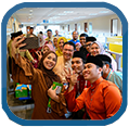 Menghadap